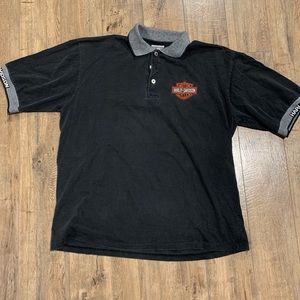 Vintage harley davidson polo
